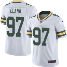 Youth Nike Green Bay Packers #97 Kenny Clark Elite White NFL Jersey