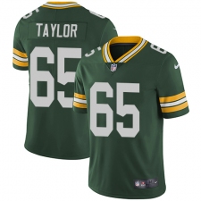 Youth Nike Green Bay Packers #65 Lane Taylor Elite Green Team Color NFL Jersey