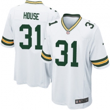 Men's Nike Green Bay Packers #31 Davon House Game White NFL Jersey