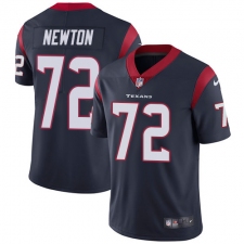 Men's Nike Houston Texans #72 Derek Newton Limited Navy Blue Team Color Vapor Untouchable NFL Jersey
