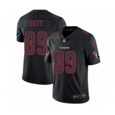Men's Nike Houston Texans #99 J.J. Watt Limited Black Rush Impact NFL Jersey