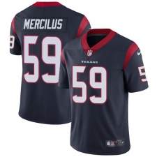 Youth Nike Houston Texans #59 Whitney Mercilus Limited Navy Blue Team Color Vapor Untouchable NFL Jersey