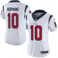 Women's Nike Houston Texans #10 DeAndre Hopkins Limited White Vapor Untouchable NFL Jersey