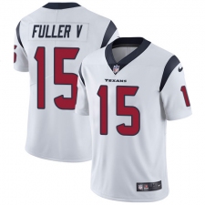 Youth Nike Houston Texans #15 Will Fuller V Elite White NFL Jersey