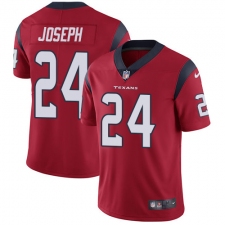 Men's Nike Houston Texans #24 Johnathan Joseph Limited Red Alternate Vapor Untouchable NFL Jersey