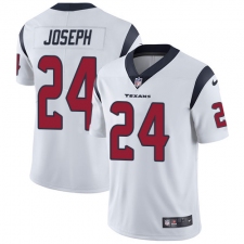 Men's Nike Houston Texans #24 Johnathan Joseph Limited White Vapor Untouchable NFL Jersey