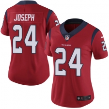 Women's Nike Houston Texans #24 Johnathan Joseph Elite Red Alternate NFL Jersey