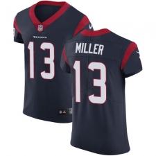 Men's Nike Houston Texans #13 Braxton Miller Navy Blue Team Color Vapor Untouchable Elite Player NFL Jersey