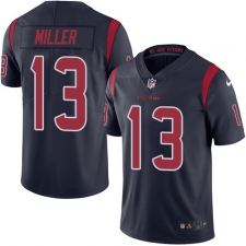 Youth Nike Houston Texans #13 Braxton Miller Limited Navy Blue Rush Vapor Untouchable NFL Jersey