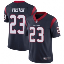 Men's Nike Houston Texans #23 Arian Foster Limited Navy Blue Team Color Vapor Untouchable NFL Jersey