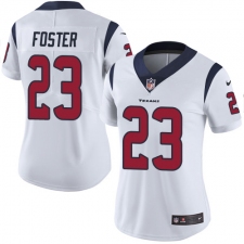 Women's Nike Houston Texans #23 Arian Foster Elite White NFL Jersey