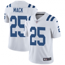 Youth Nike Indianapolis Colts #25 Marlon Mack Elite White NFL Jersey