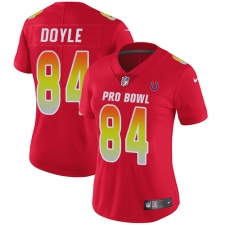 Women's Nike Indianapolis Colts #84 Jack Doyle Limited Red 2018 Pro Bowl NFL Jersey