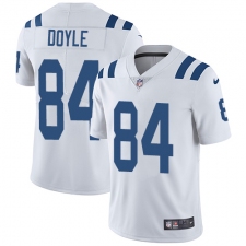 Youth Nike Indianapolis Colts #84 Jack Doyle Elite White NFL Jersey