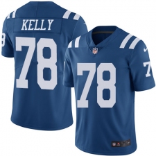Youth Nike Indianapolis Colts #78 Ryan Kelly Limited Royal Blue Rush Vapor Untouchable NFL Jersey