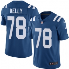 Youth Nike Indianapolis Colts #78 Ryan Kelly Royal Blue Team Color Vapor Untouchable Limited Player NFL Jersey
