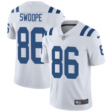 Youth Nike Indianapolis Colts #86 Erik Swoope White Vapor Untouchable Limited Player NFL Jersey