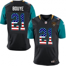 Men's Nike Jacksonville Jaguars #21 A.J. Bouye Elite Black Alternate USA Flag Fashion NFL Jersey
