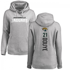 NFL Women's Nike Jacksonville Jaguars #21 A.J. Bouye Ash Backer Pullover Hoodie