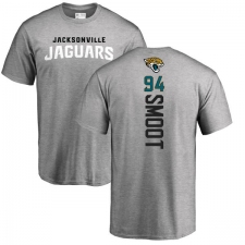 NFL Nike Jacksonville Jaguars #94 Dawuane Smoot Ash Backer T-Shirt