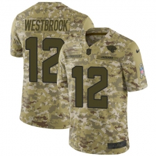 Men's Nike Jacksonville Jaguars #12 Dede Westbrook Limited Camo 2018 Salute to Service NFL Jersey
