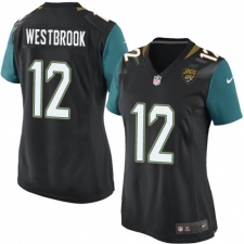 Women's Nike Jacksonville Jaguars #12 Dede Westbrook Game Black Alternate NFL Jersey