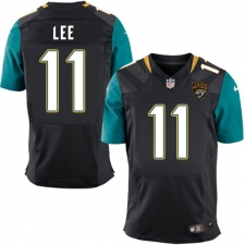 Men's Nike Jacksonville Jaguars #11 Marqise Lee Black Alternate Vapor Untouchable Elite Player NFL Jersey