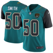 Youth Nike Jacksonville Jaguars #50 Telvin Smith Teal Green Team Color Vapor Untouchable Limited Player NFL Jersey