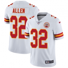 Youth Nike Kansas City Chiefs #32 Marcus Allen White Vapor Untouchable Limited Player NFL Jersey