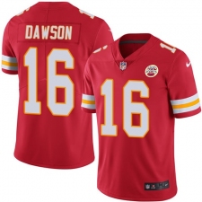 Youth Nike Kansas City Chiefs #16 Len Dawson Red Team Color Vapor Untouchable Limited Player NFL Jersey