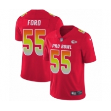 Men's Nike Kansas City Chiefs #55 Dee Ford Limited Red AFC 2019 Pro Bowl NFL Jersey