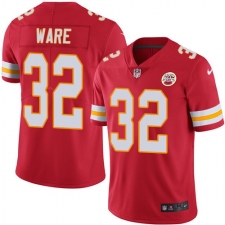 Youth Nike Kansas City Chiefs #32 Spencer Ware Red Team Color Vapor Untouchable Limited Player NFL Jersey