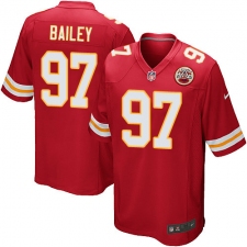 Men's Nike Kansas City Chiefs #97 Allen Bailey Game Red Team Color NFL Jersey