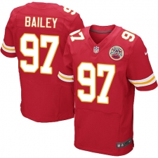 Men's Nike Kansas City Chiefs #97 Allen Bailey Red Team Color Vapor Untouchable Elite Player NFL Jersey