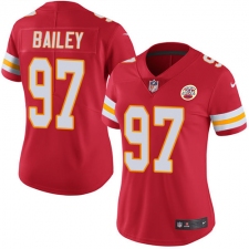 Women's Nike Kansas City Chiefs #97 Allen Bailey Red Team Color Vapor Untouchable Limited Player NFL Jersey