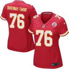 Women's Nike Kansas City Chiefs #76 Laurent Duvernay-Tardif Game Red Team Color NFL Jersey