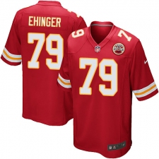 Men's Nike Kansas City Chiefs #79 Parker Ehinger Game Red Team Color NFL Jersey