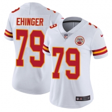 Women's Nike Kansas City Chiefs #79 Parker Ehinger Elite White NFL Jersey