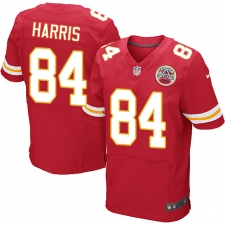 Men's Nike Kansas City Chiefs #84 Demetrius Harris Red Team Color Vapor Untouchable Elite Player NFL Jersey