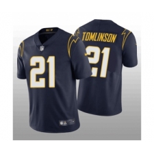 Men's Los Angeles Chargers #21 LaDainian Tomlinson Navy Vapor Untouchable Limited Stitched Jersey